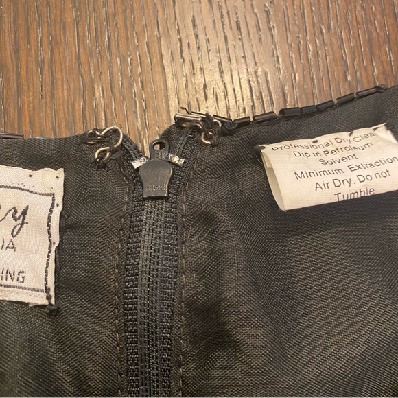 VTG Sténay 100% Silk Beaded Sequin Blouse Size Small - Picture 5 of 7